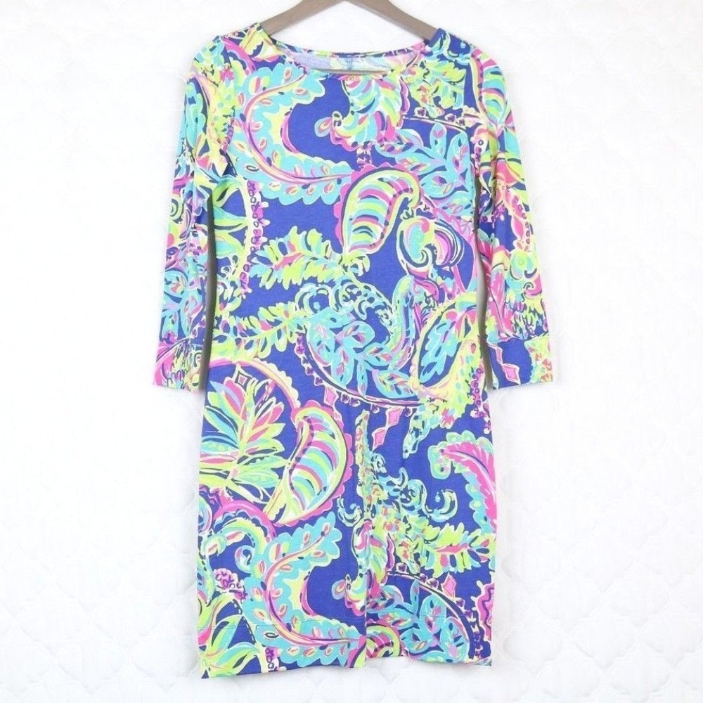 Lilly Pulitzer Marlowe Boatneck Toucan Play Dress